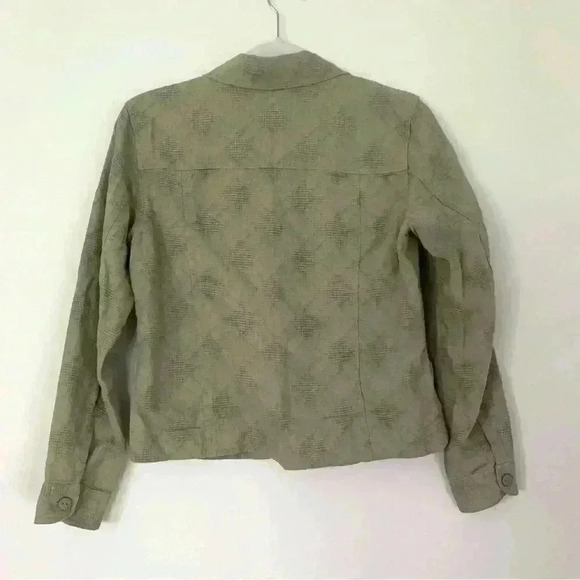 Coldwater Creek Women's Linen Blend Jacket Size XS - Picture 3 of 10